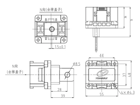 The Details of ESC-TB250 Connector