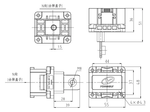 The Details of ESC-TB250 Connector