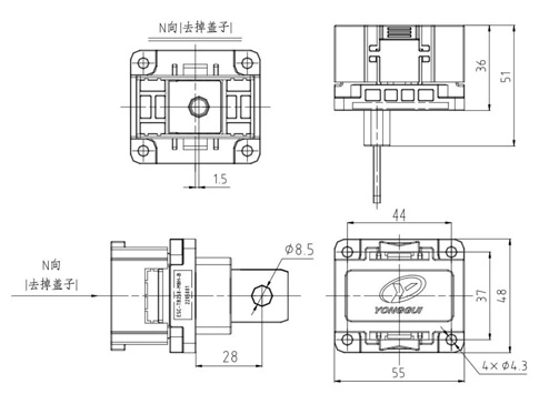 The Details of ESC-TB350 Connector
