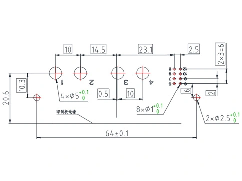 The Details of 141030C Rectangular Connector