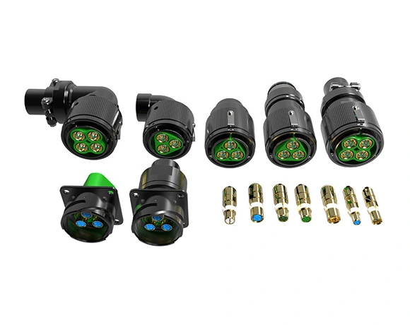 3 pin round connector