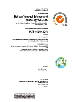 1 iatf16949 sgs certificate
