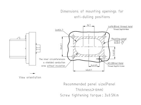 The Details of YGEV2-3pin Series Electrical Connectors