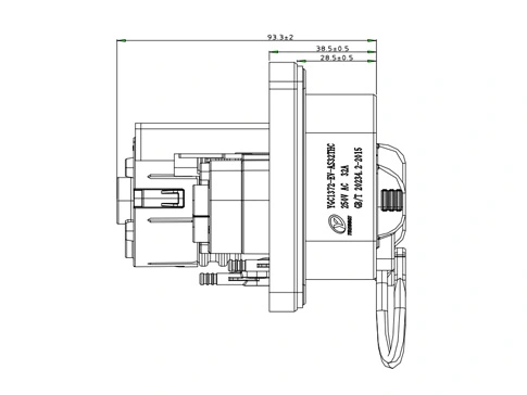 The Details of Integrated Vehicle Inlet GB