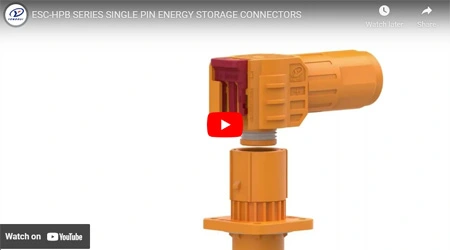 ESC-HPB SERIES SINGLE PIN ENERGY STORAGE CONNECTORS