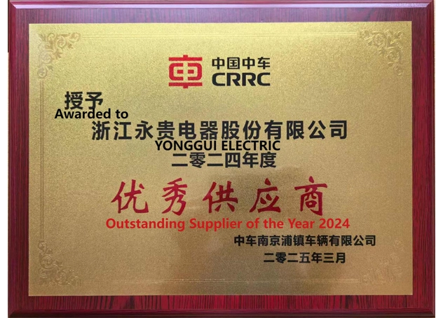 Award-CRRC Nanjing Puzhen Vehicle Co., Ltd. 2025