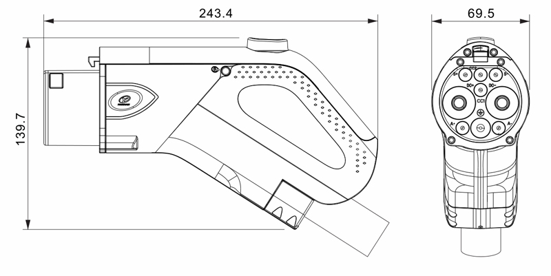 Specifications of DC Vehicle Connector GB Specifications of DC Vehicle Connector GB