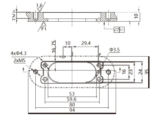 The Details of YG1033A/D-2Pin