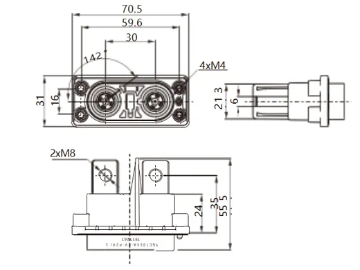 The Details of YG1033A/D-2Pin