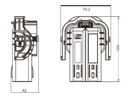 The Details of YG1079-2Pin