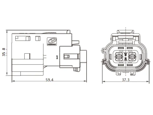 The Details of YG1174-2Pin