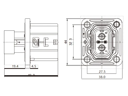 The Details of YG1174-2Pin