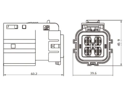 The Details of YG1174-4Pin