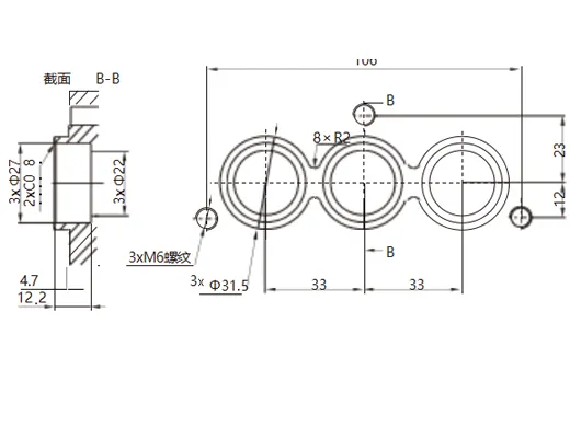 The Details of YG196-378-3Pin