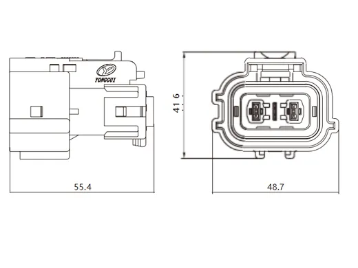 The Details of YG722A-2Pin