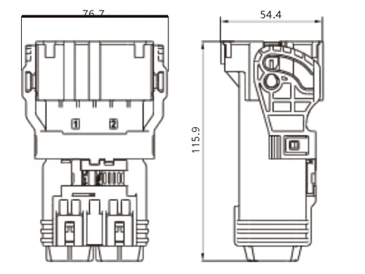 The Details of YGEV5-2Pin