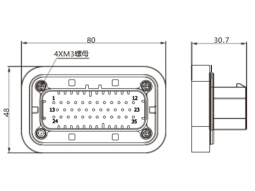 The Details of YG1146-35Pin