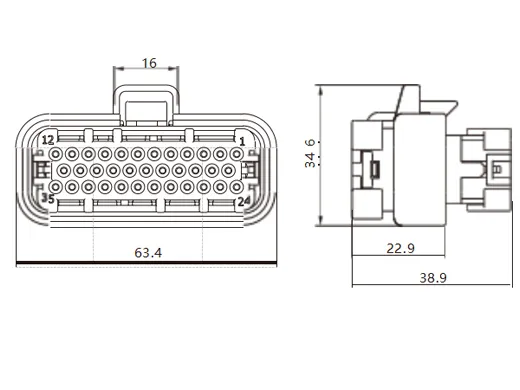 The Details of YG1146-35Pin
