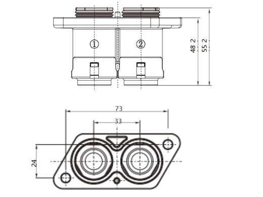 The Details of YG196-436-2Pin
