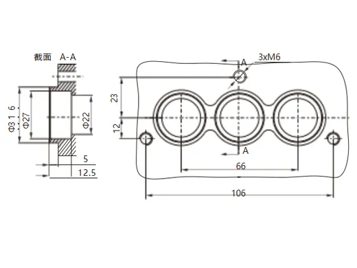 The Details of YG196-436-3Pin
