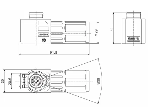 The Details of ESC-HPB300 Connector