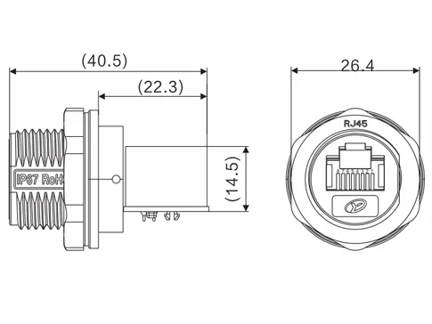 The Details of YGC583-RJ45