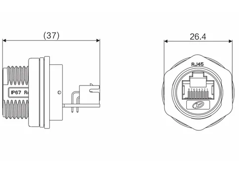 The Details of YGC583-RJ45