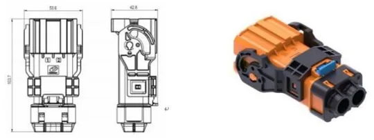 The Details of YGEV3-2Pin Series Electrical Connectors