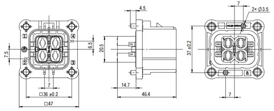 The Details of YG1174-4Pin