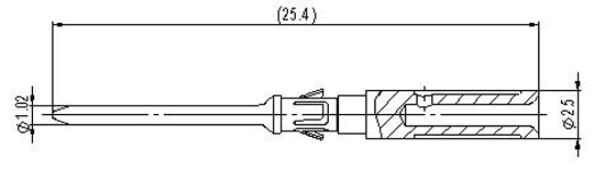 pin dimension diagram