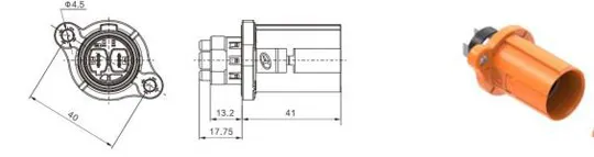 The Details of YG1176D-2Pin Series Electrical Connectors