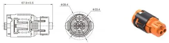The Details of YG1176D-2Pin Series Electrical Connectors