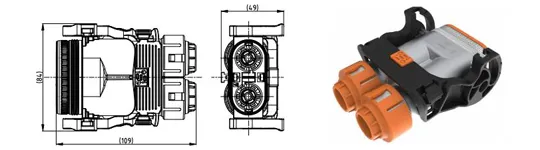 The Details of YG998C-2Pin Series Electrical Connector