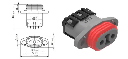 The Details of YGIPT2 Series Electrical Connectors - A0
