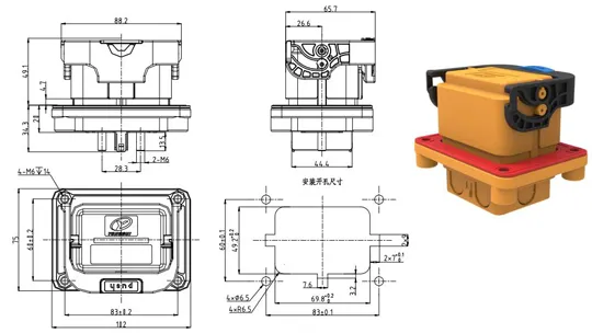 The Details of YG1052 Manual Maintenance Switch Connector