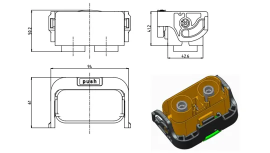 The Details of YYG1130 Manual Maintenance Switch Connector