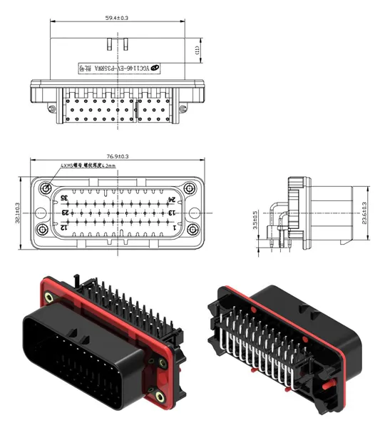 The Details of YG1146-35Pin