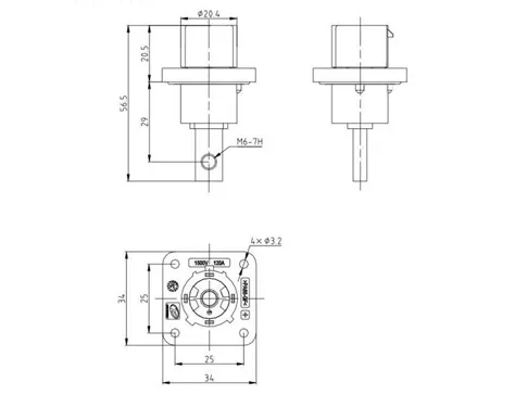 The Details of ESC-HPB120 Connector